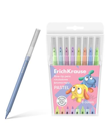 ROTULADOR ERK PASTEL 8 COL. 56085