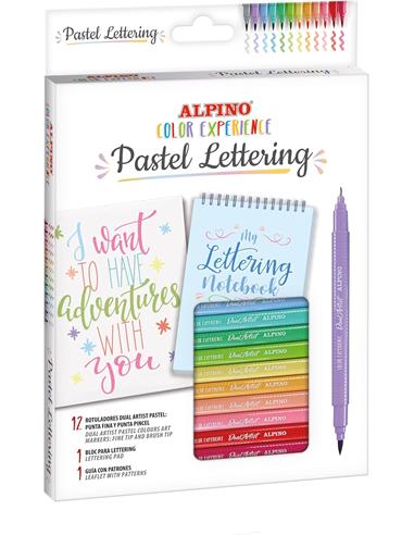 KIT PASTEL LETTERING ALPINO AR001093