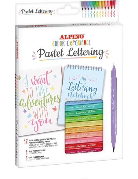 KIT PASTEL LETTERING ALPINO AR001093