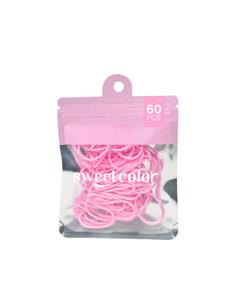 BOLSA 60 GOMAS ELASTICAS SWC PASTEL 2
