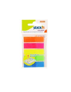 BANDERITAS 45x12MM 5 COL. NEON 26070