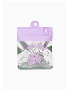 BOLSA 6 PINZA ABAT. 25MM SWC PASTEL