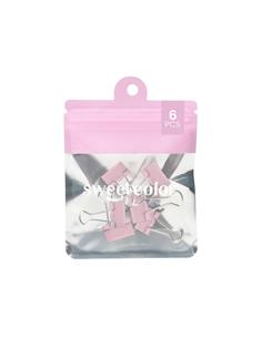 BOLSA 6 PINZA ABAT. 25MM SWC PASTEL 2