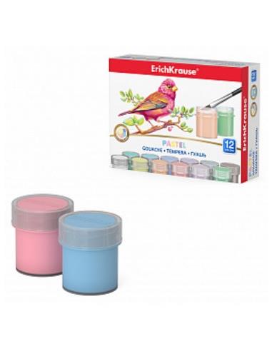 TEMPERA PASTEL ERK 12 COL. 20 ML. 58620