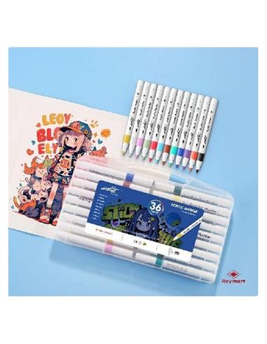 ESTUCHE ACRILICOS PRIME 36 C. AB-0692