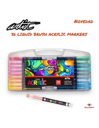 ESTUCHE ACRILICOS ARTIST 36 C. AB-0666