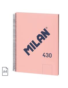 BLOC A4 80H. MILAN ROSA 57141E80P
