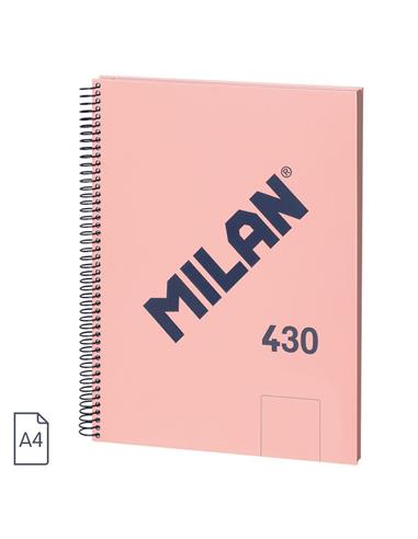 BLOC A4 80H. MILAN ROSA 57141E80P