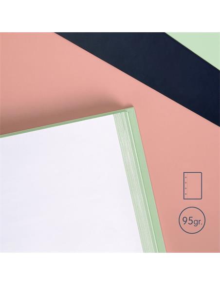 BLOC A4 80H. MILAN VERDE 57141E80GR