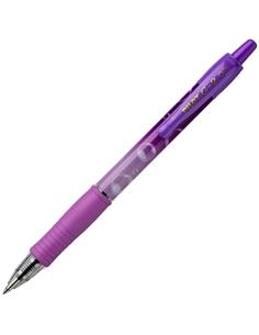 BOLIGRAFO PILOT G-2 BUBBLE PURPURA