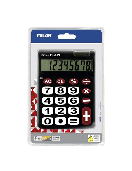 CALCULADORA MILAN 8 DIG. 151708BL