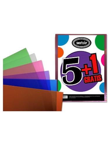 PACK 5+1 DOSSIER UÑERO A4 COL. 991547
