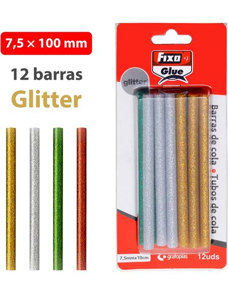 BARRAS COLA GLITTER 7,5MM 00058599 12U