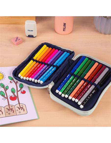 PLUMIER 2 PISOS 430 VERDE 081276SNCGR MIL.