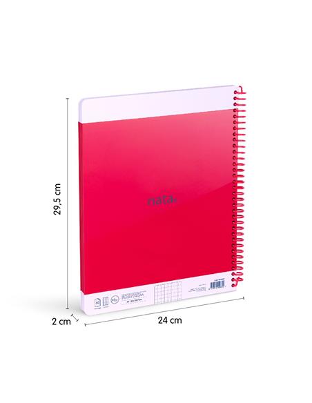 CUADERNO A4 ROSA NATA 57043E80P