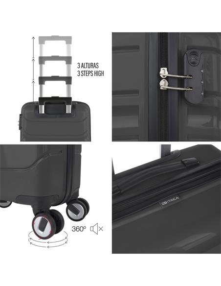 MALETA 60 CM BRISTOL 760460-04 ANTRACITA