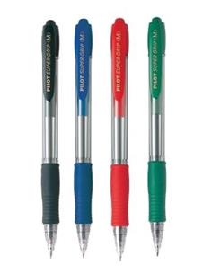 BOLIGRAFO PILOT SUPER GRIP NEGRO 2