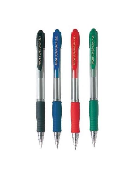 BOLIGRAFO PILOT SUPER GRIP NEGRO