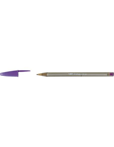 BOLIGRAFO BIC CRISTAL FASHION PURPURA