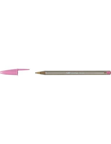 BOLIGRAFO BIC CRISTAL FASHION ROSA