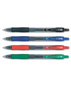 BOLIGRAFO PILOT G-2 GEL ROJO 2