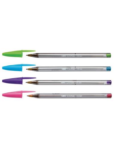 BOLIGRAFO BIC CRISTAL FASHION SURTIDOS