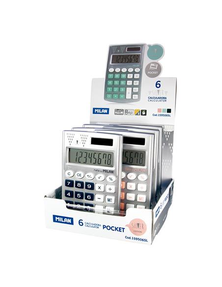 CALCULADORA MILAN SILVER 159506SL