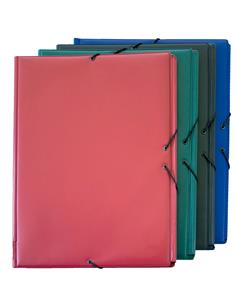 CARPETA PLASTICO Fº SOLAPA LISA