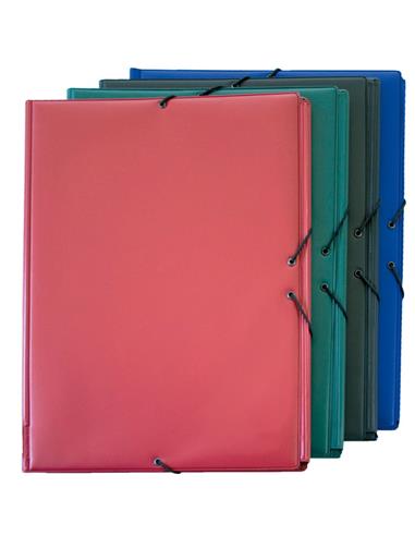 CARPETA PLASTICO Fº SOLAPA LISA