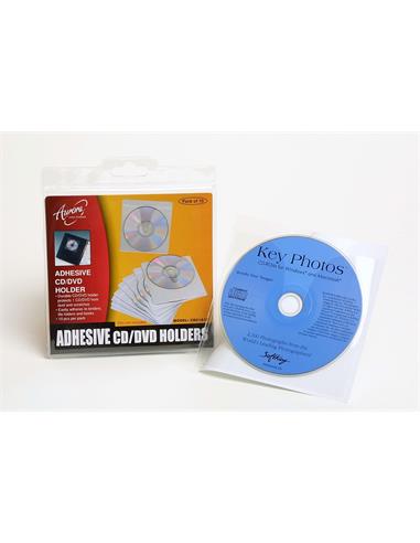 PTE. 10 SOBRES CDS ADHESIVOS CD01A-10