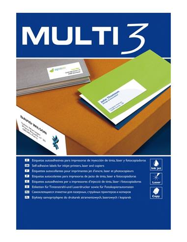 CAJA ETIQUETAS MULTI3 R-10490 48,5x16,9