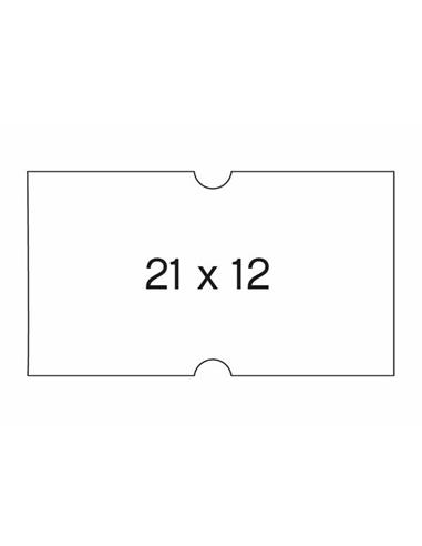 R.ETIQUET. 21x12 BLANCA REMOV. APLI 100911