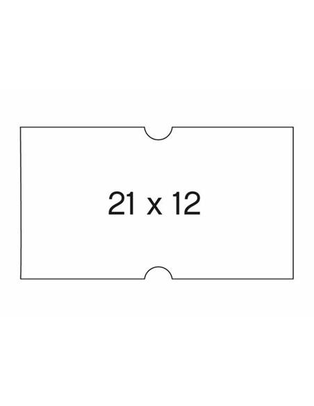 R.ETIQUET. 21x12 BLANCA REMOV. APLI 100911