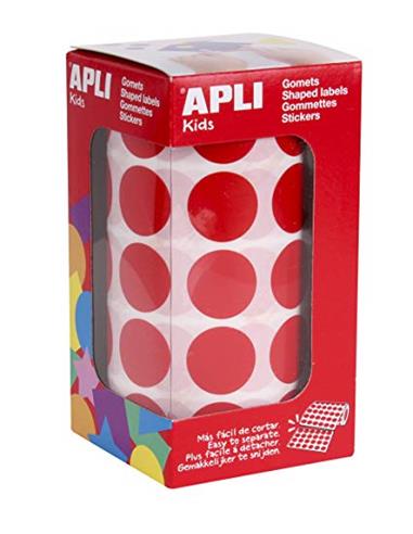 ROLLO GOMETS RED. 20 MM ROJO 4861