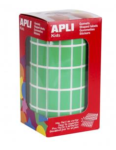 ROLLO GOMETS RECT. 20x10 VERDE 4886