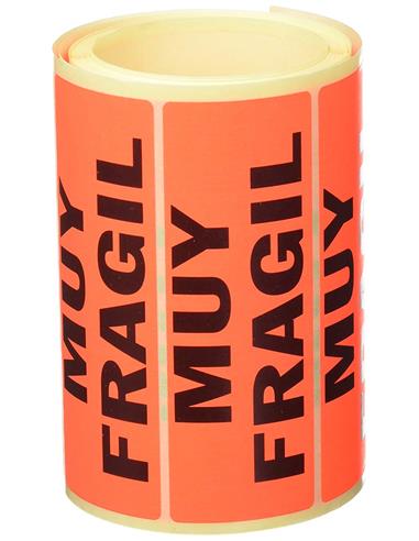 ROLLO 200 ETIQ. MUY FRAGIL INETA 0403028