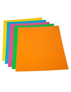 CONTRAPORTADA A4 CARTON VERDE FLUOR 22309