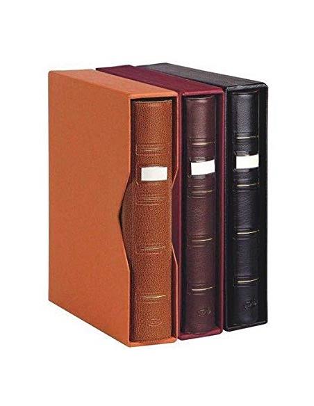 ALBUM MONEDAS PARDO 750 MARRON