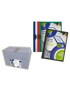 DOSIER PINZA EASY CLIP FILE COLORES