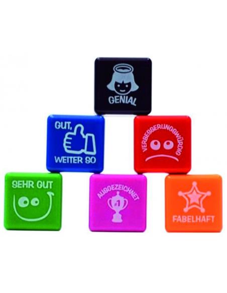 PACK 6 SELLOS AULAS 0610 CASTELLANO