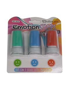 SET 3 EMOTIONS STAMPS CONDUCTA 0630