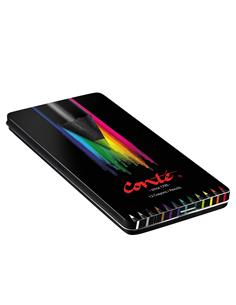 LAPICEROS CONTE 12 COL. EST. METAL