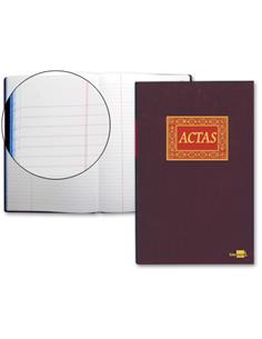 LIBRO ACTAS 100/H LIDER COSIDO