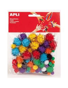 BOLSA POM POM BRILLANTE 13062 APLI
