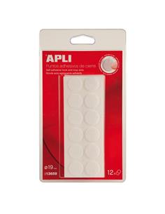 PUNTOS VELCRO 12 UN. APLI 13658-13659 2