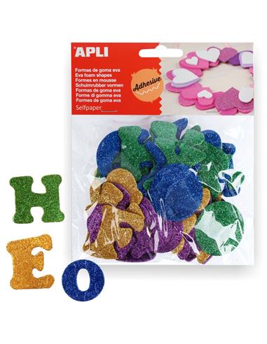 BOLSA 52 LETRAS EVA PURP. 13487