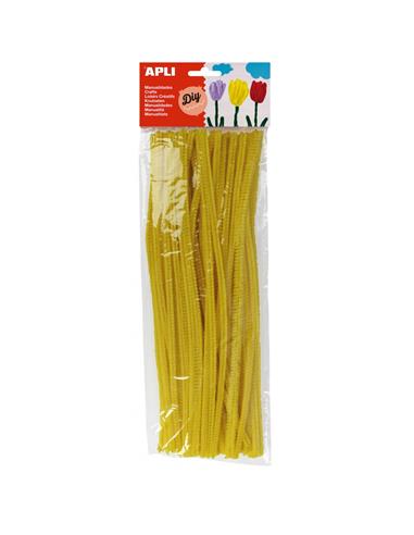 BOLSA 50 LIMPIAPIPAS APLI AMARILLO 13272