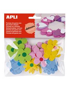 BOLSA 40 FLORES GOMA EVA 15140