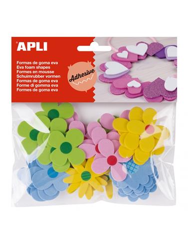 BOLSA 40 FLORES GOMA EVA 15140