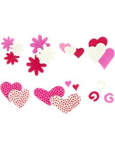 BOLSA 8 FIGURAS G.EVA ADH.CORAZON 68048401